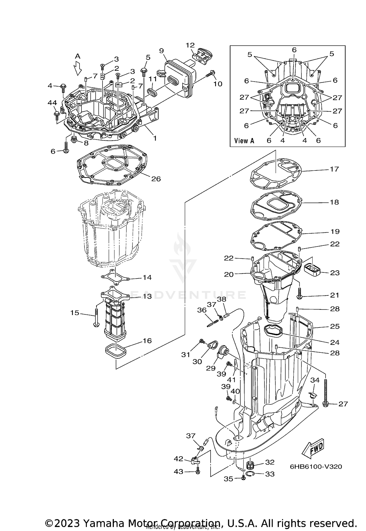 UPPER CASING