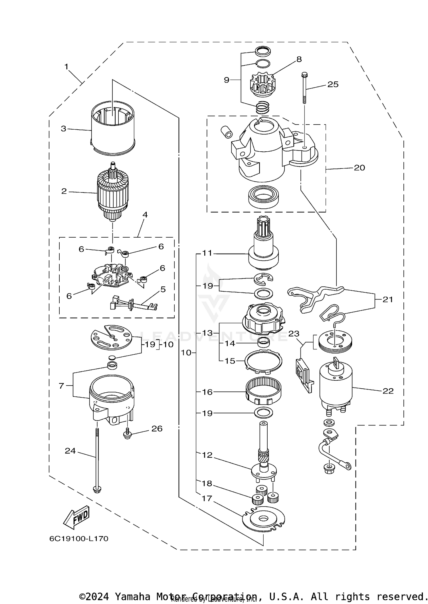 STARTING MOTOR