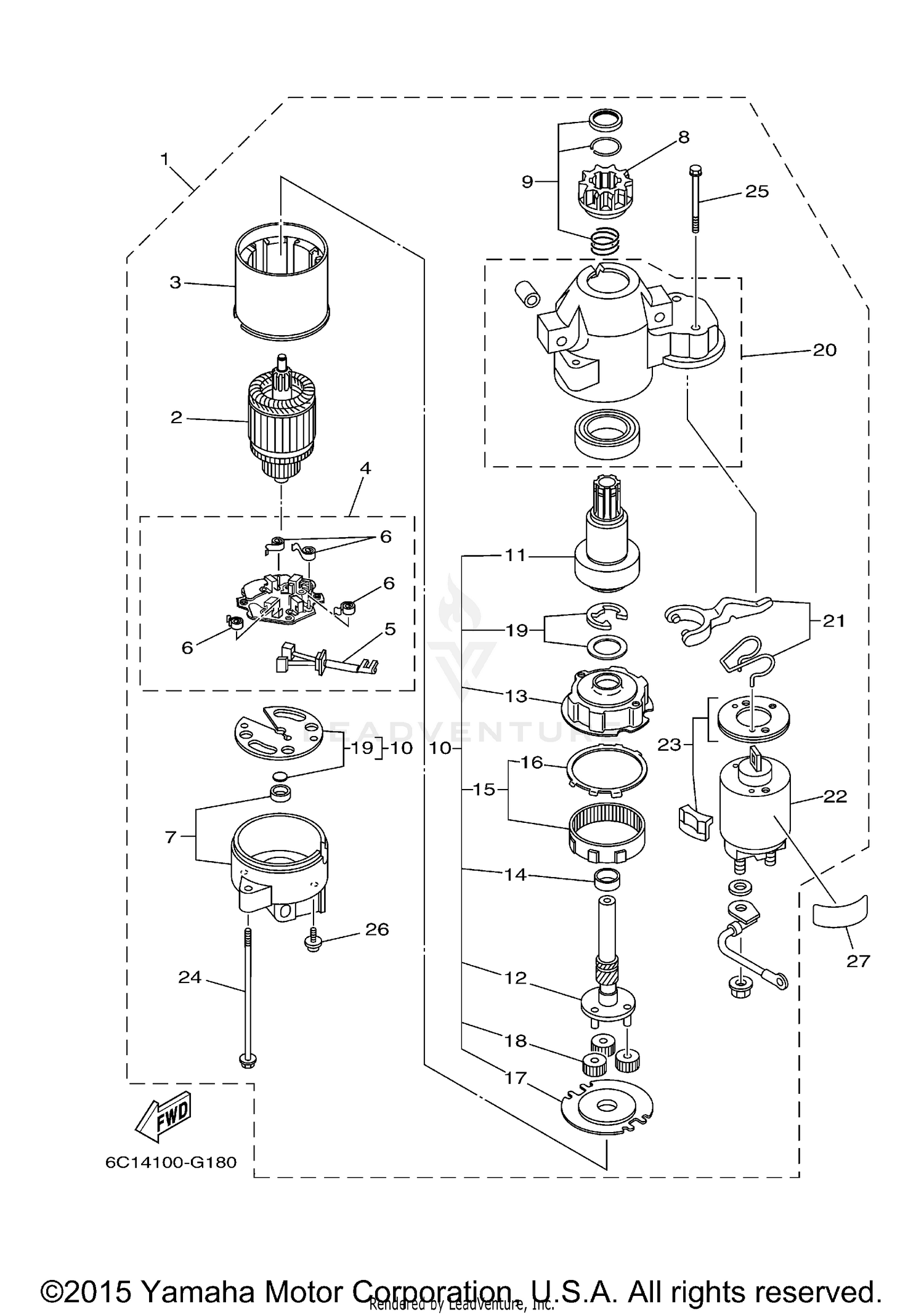 STARTING MOTOR