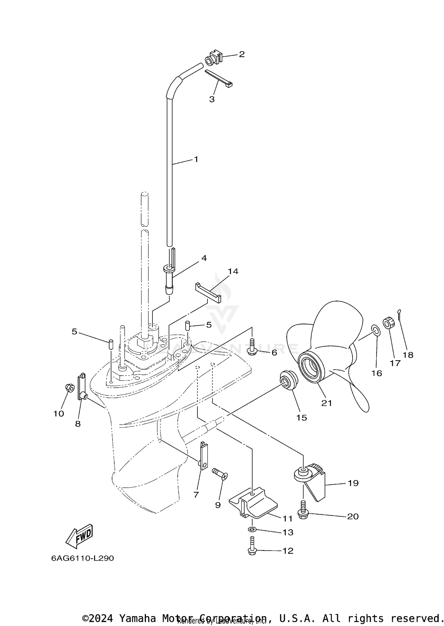 LOWER CASING DRIVE 2
