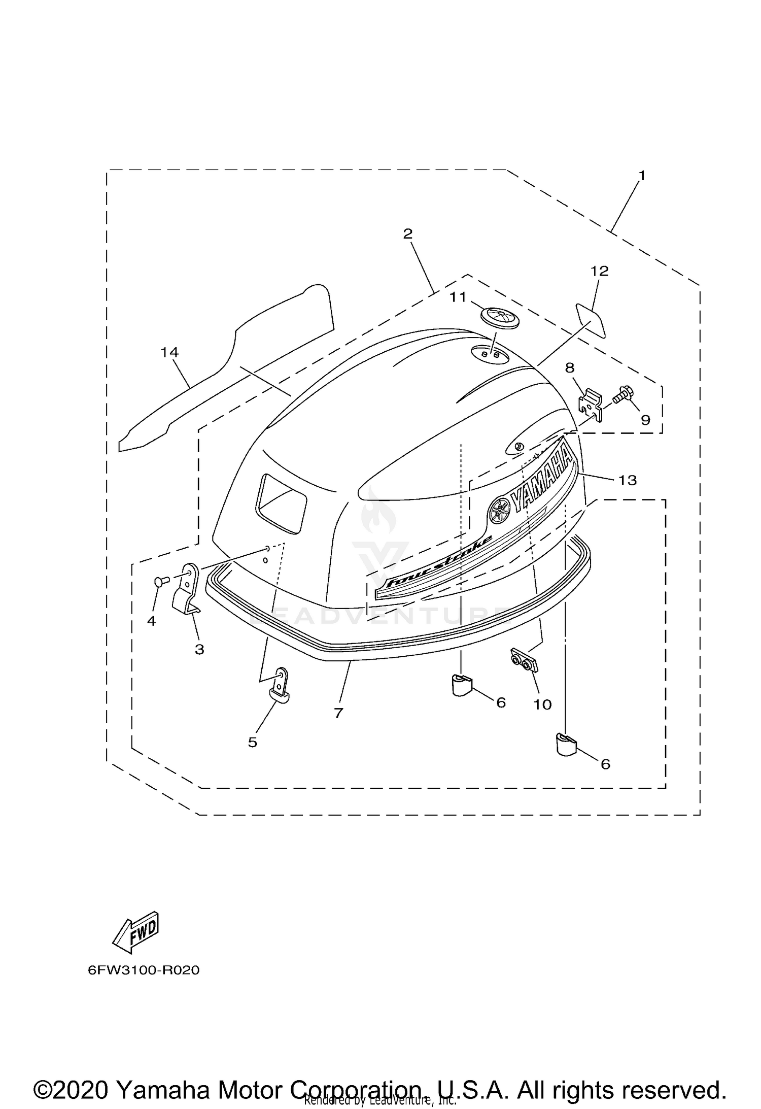 TOP COWLING