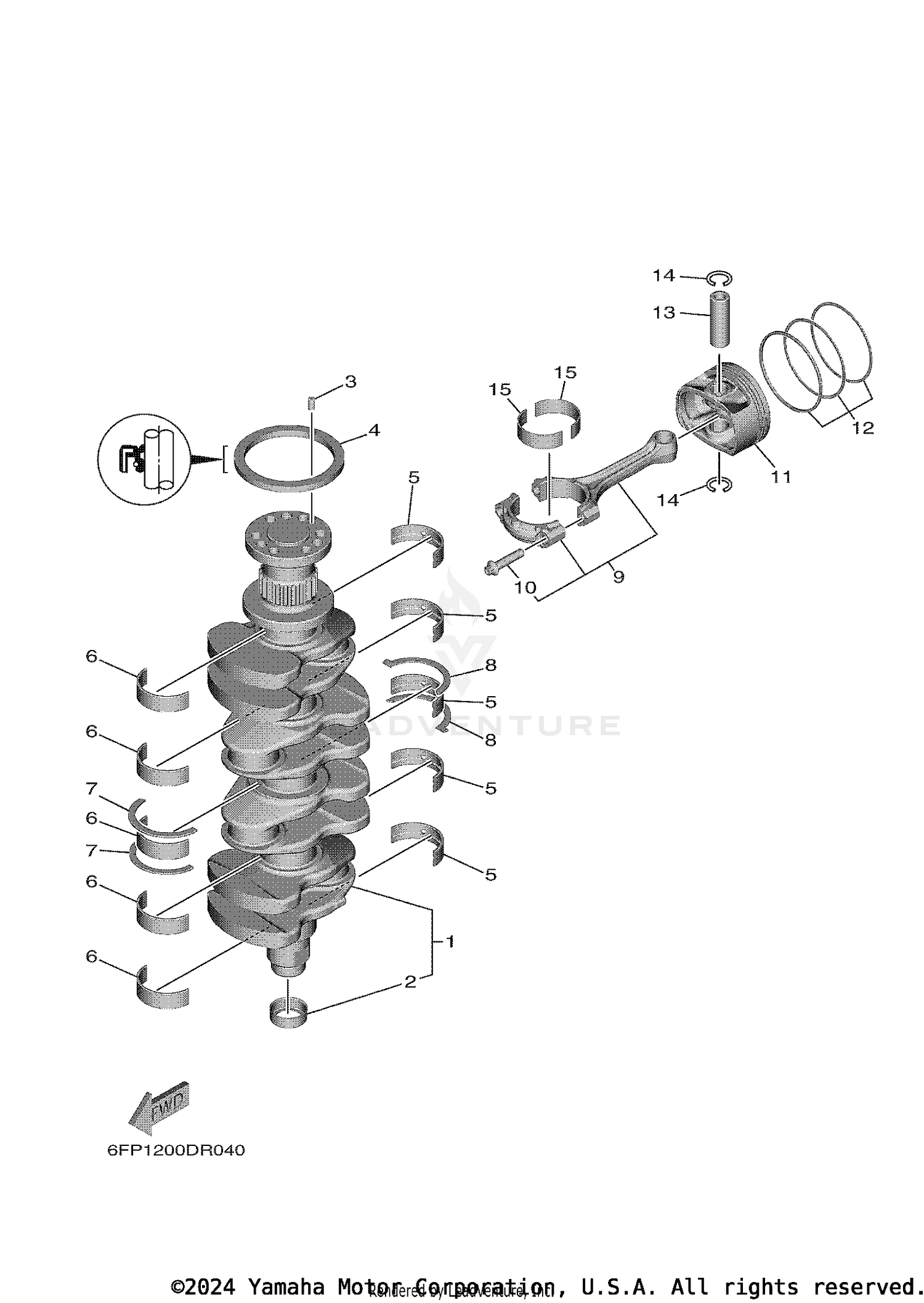 CRANKSHAFT PISTON