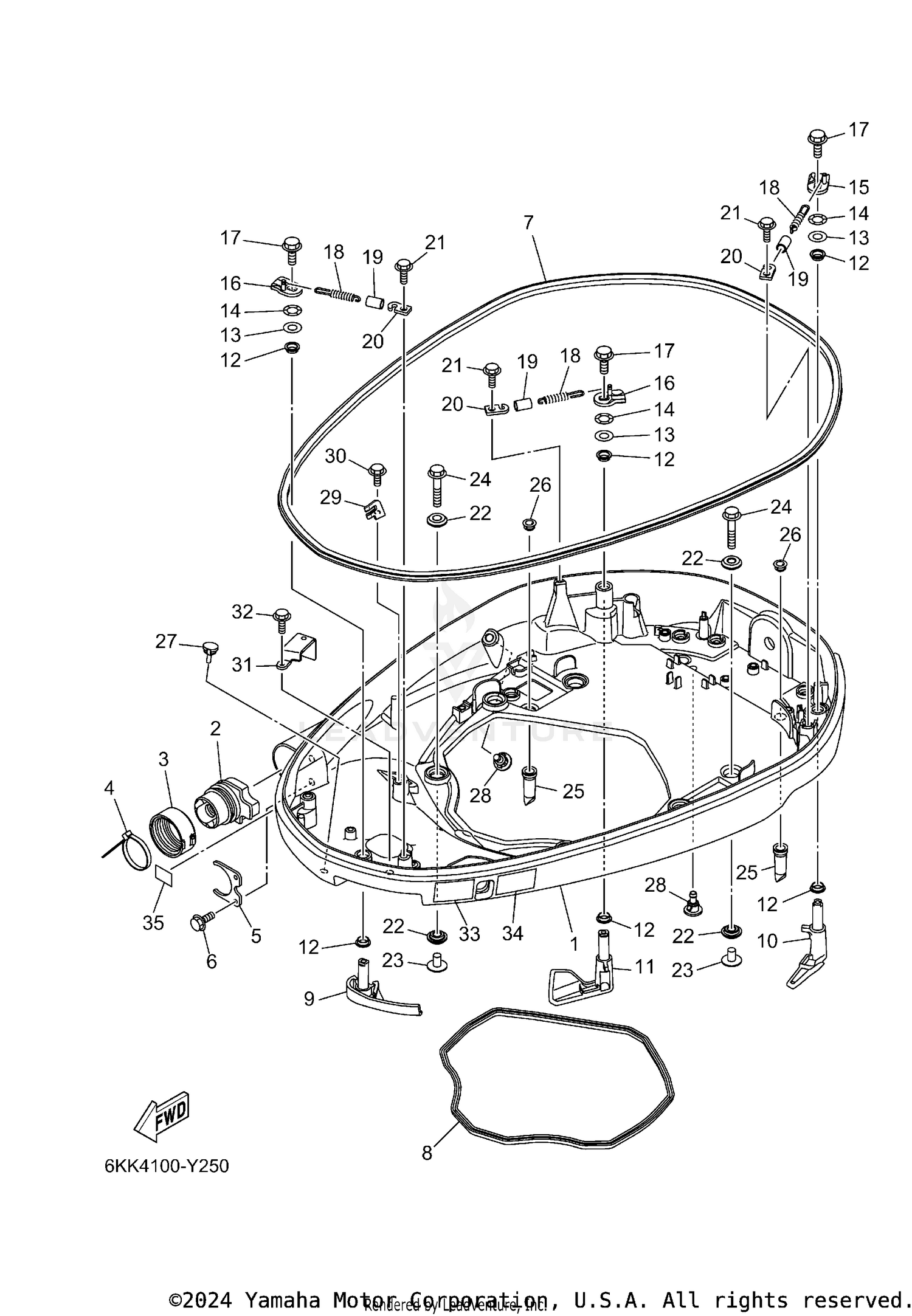 BOTTOM COWLING 1