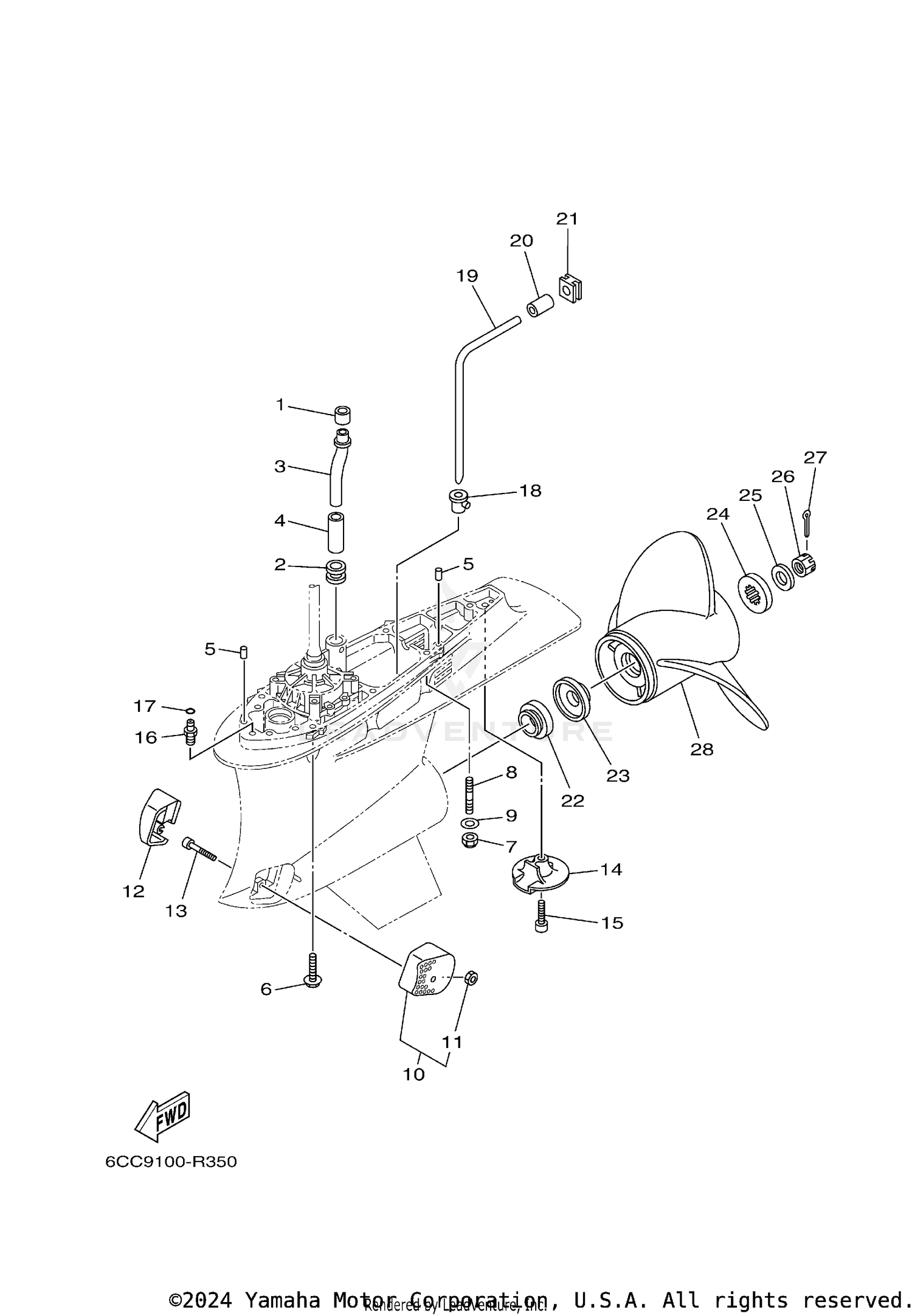 LOWER CASING DRIVE 2