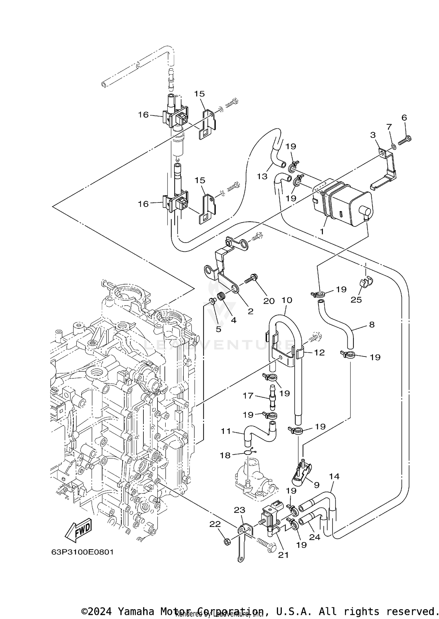 Assembly diagram