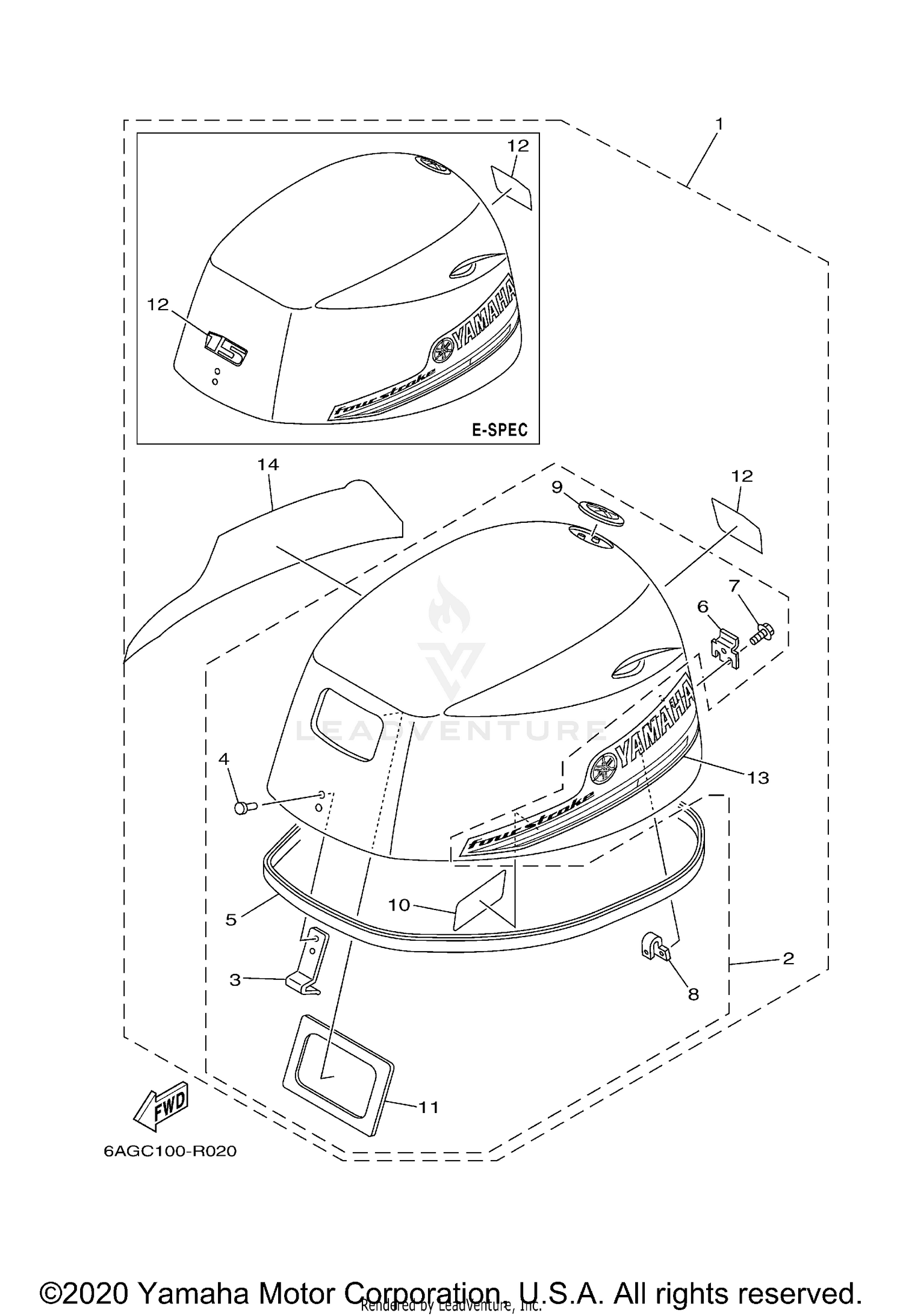 TOP COWLING