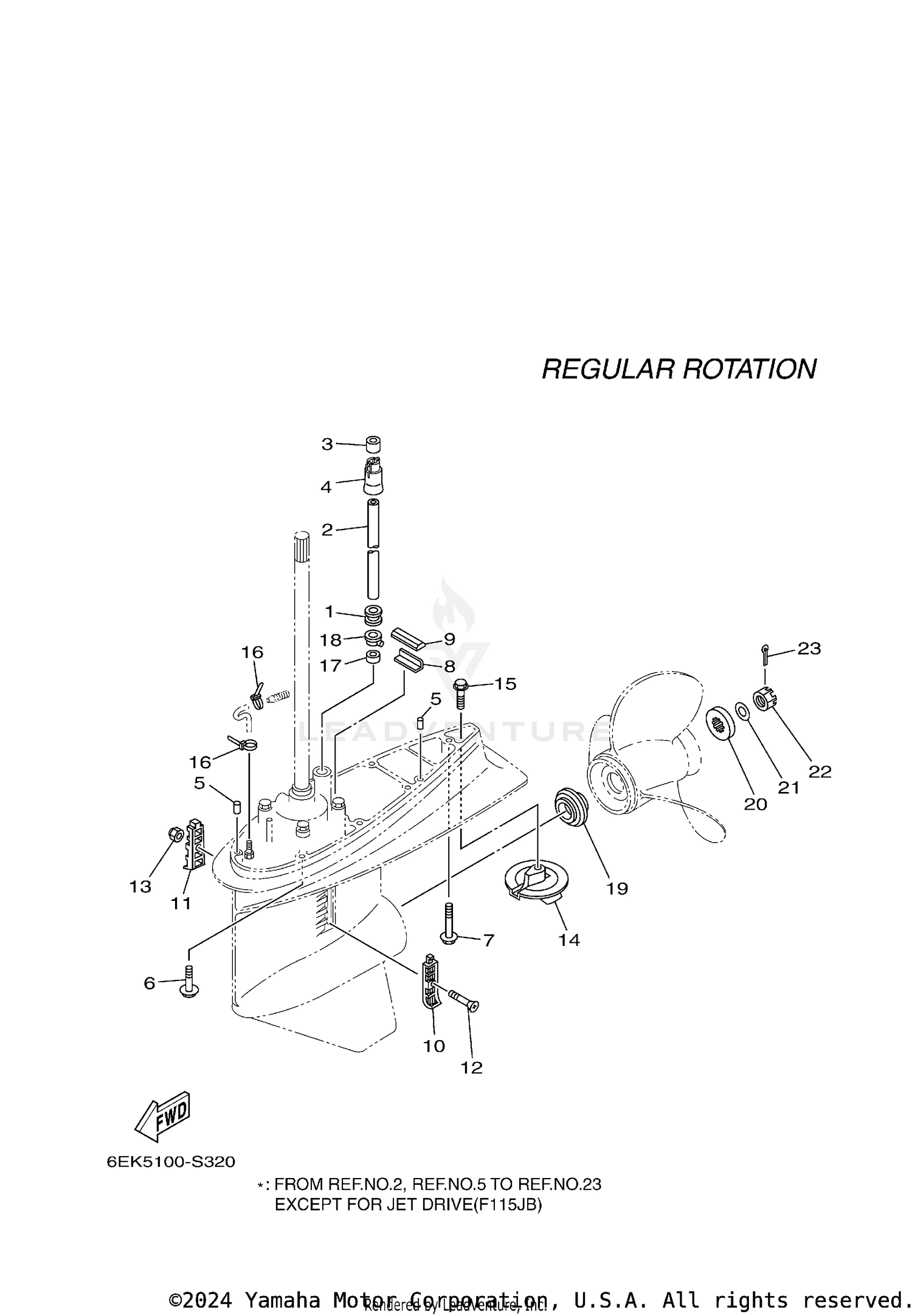 LOWER CASING DRIVE 2