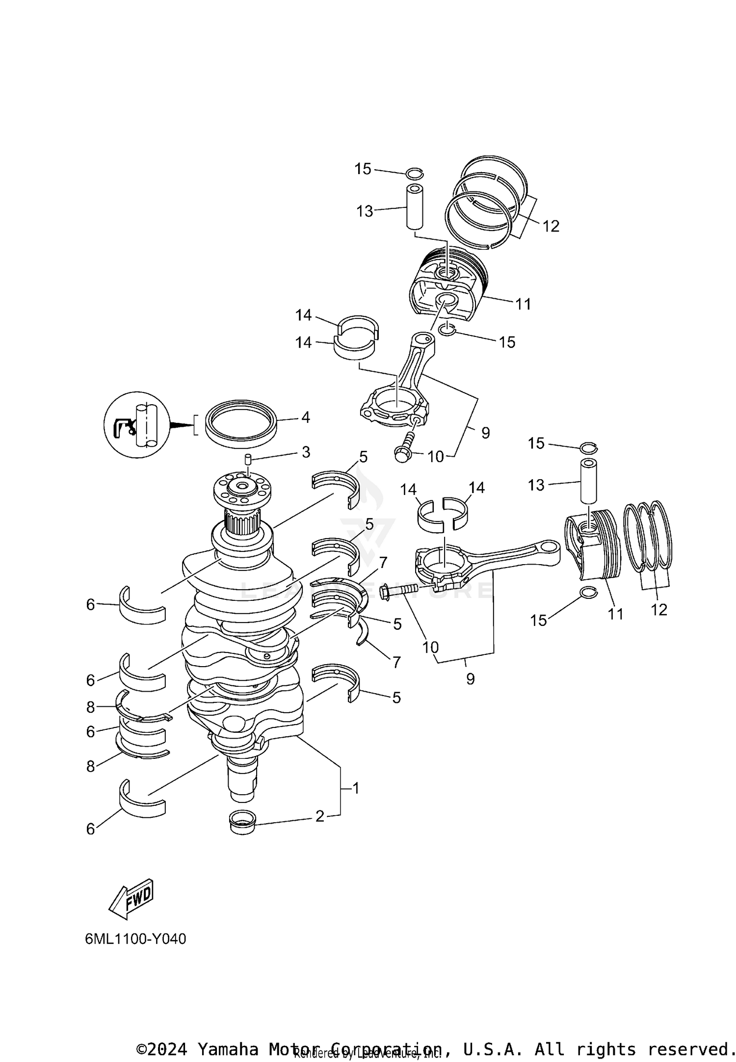 CRANKSHAFT PISTON
