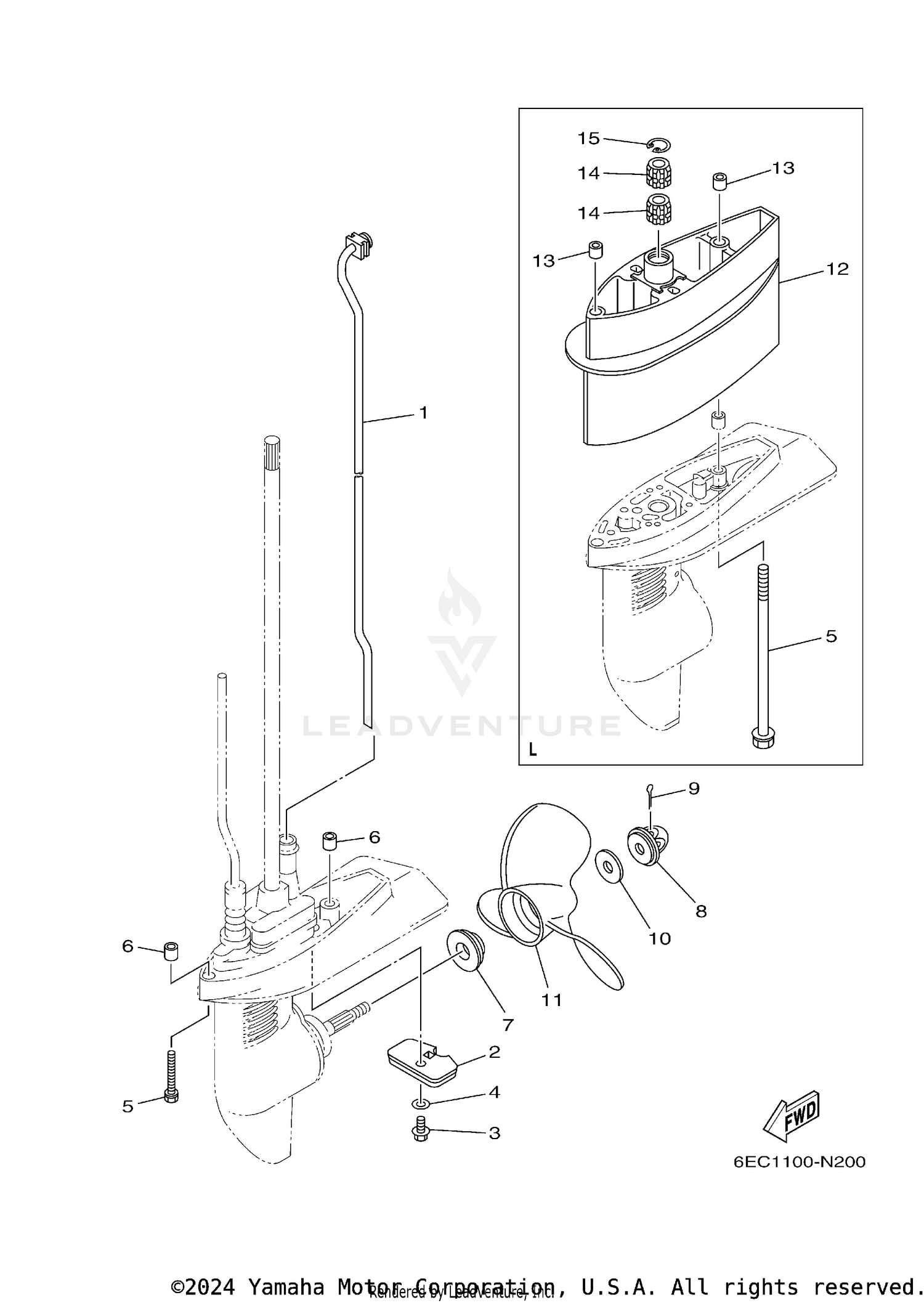 LOWER CASING DRIVE 2