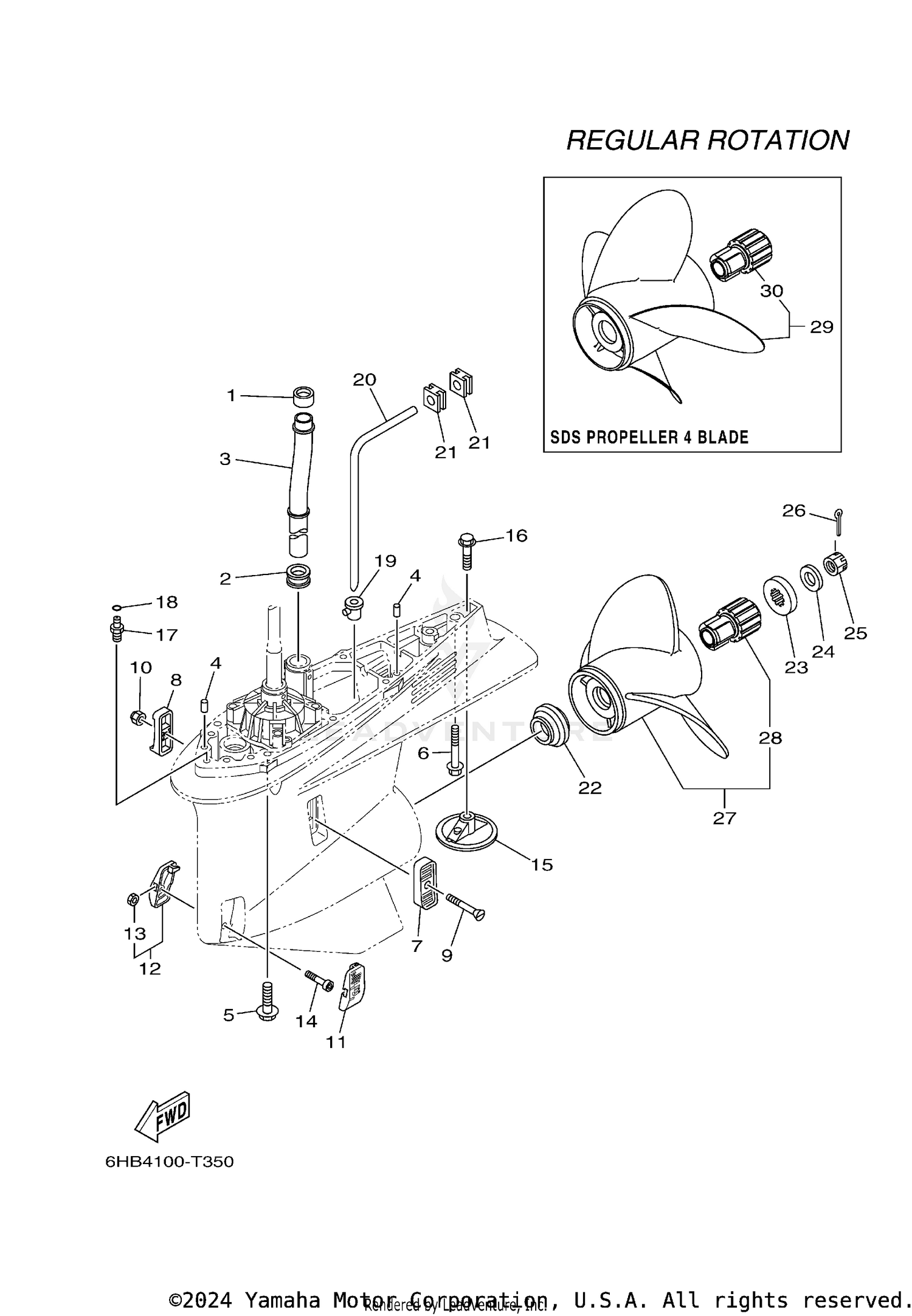 LOWER CASING DRIVE 2