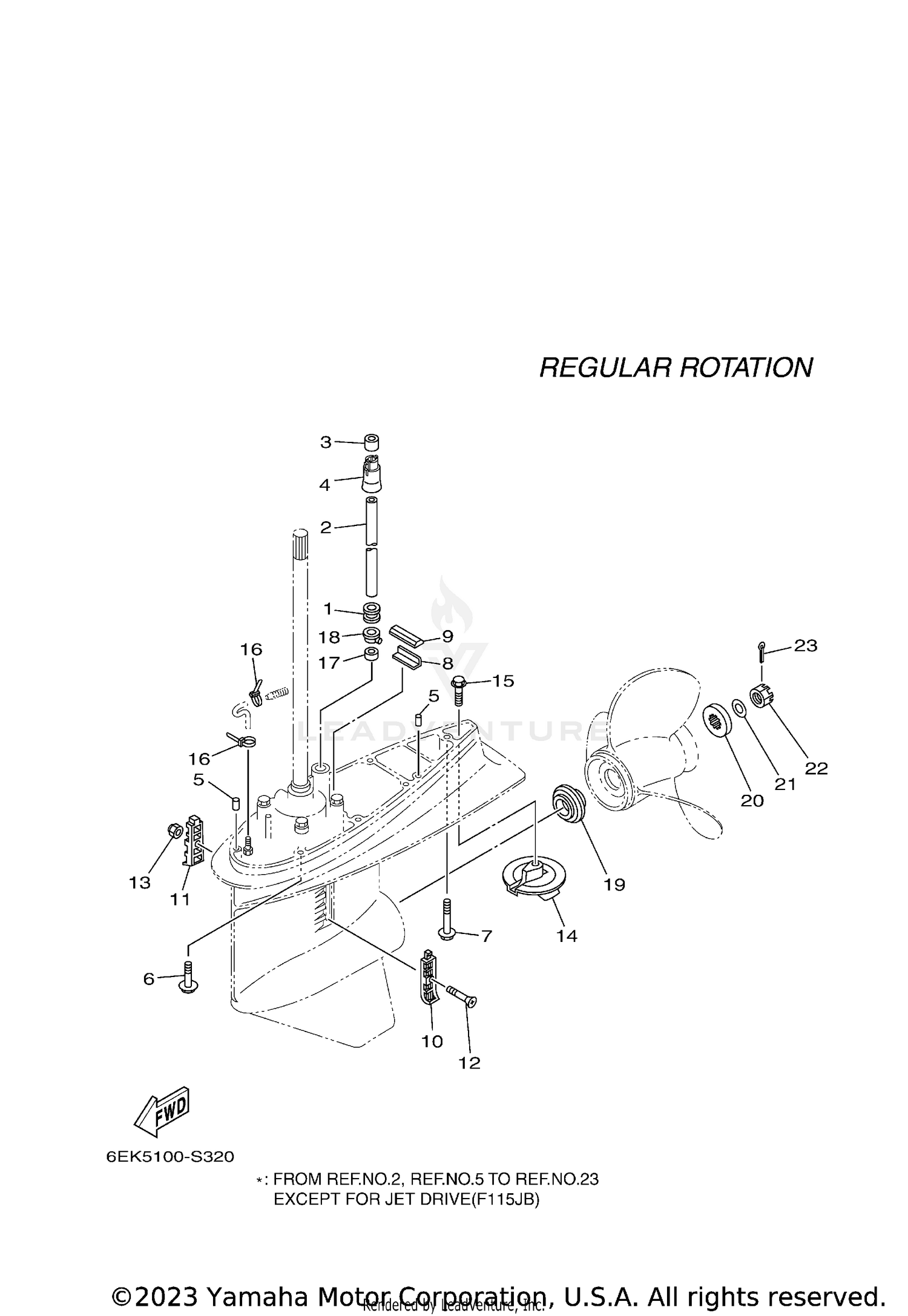 LOWER CASING DRIVE 2