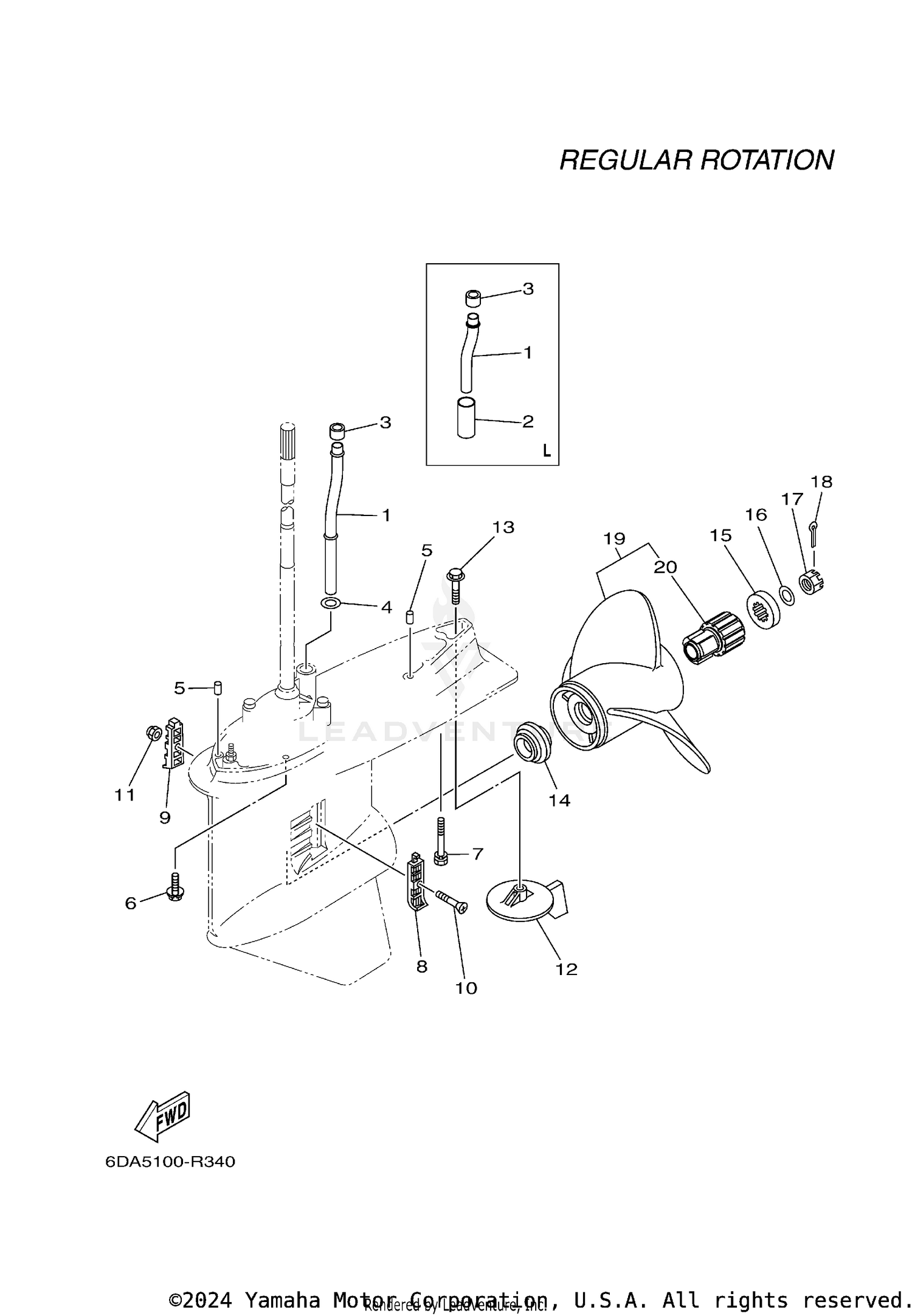 LOWER CASING DRIVE 2