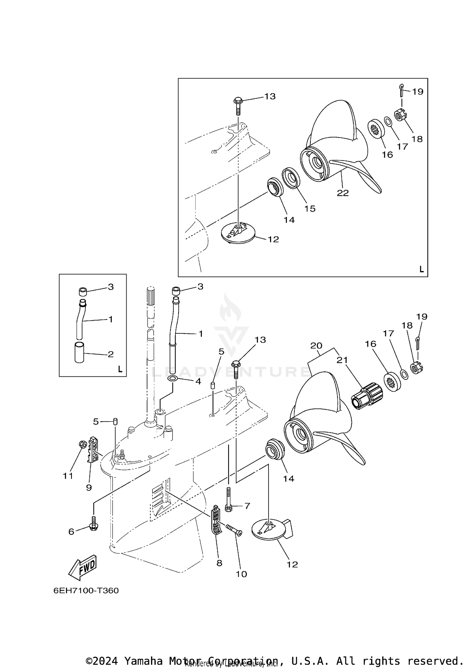LOWER CASING DRIVE 2