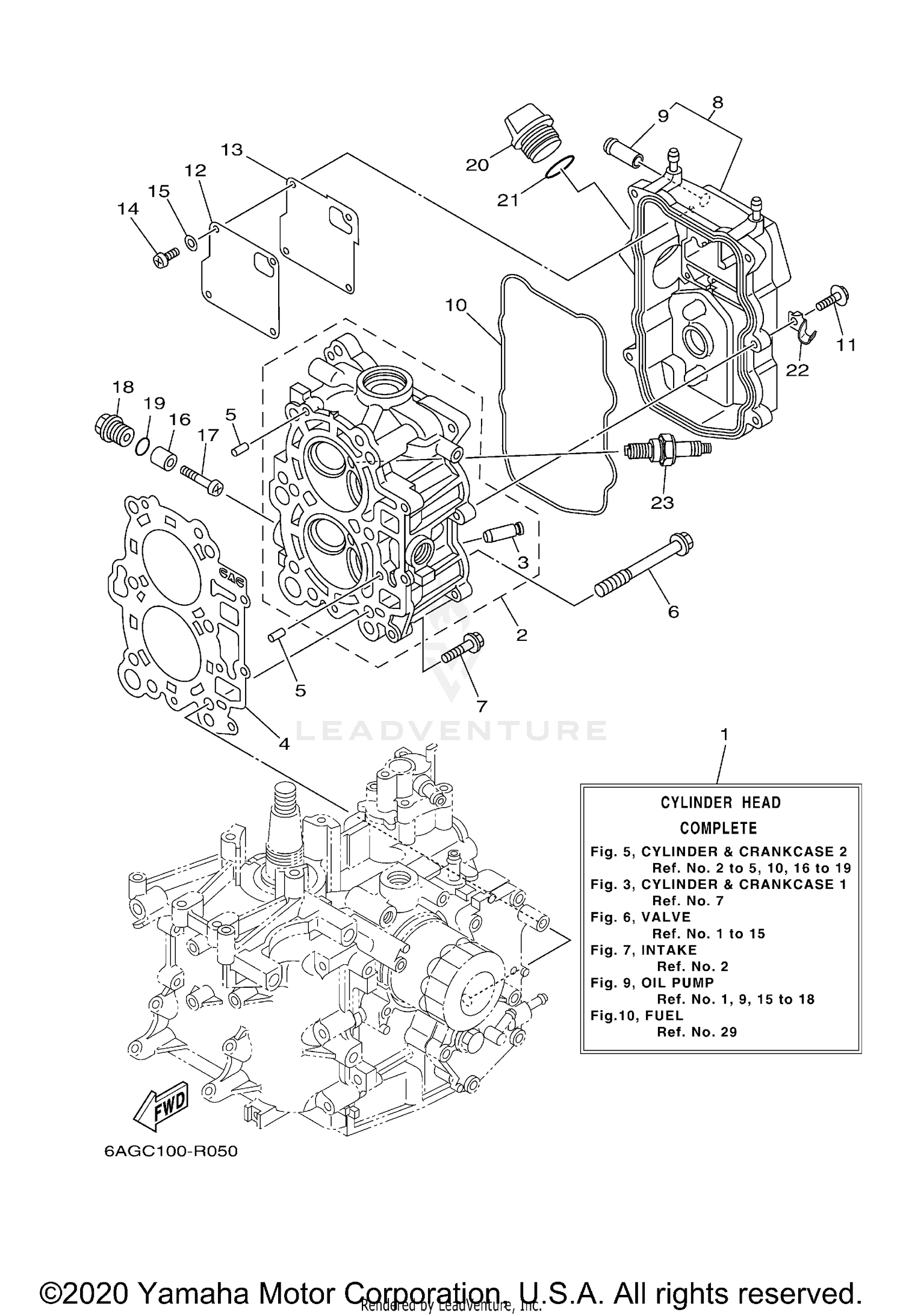 CYLINDER CRANKCASE 2