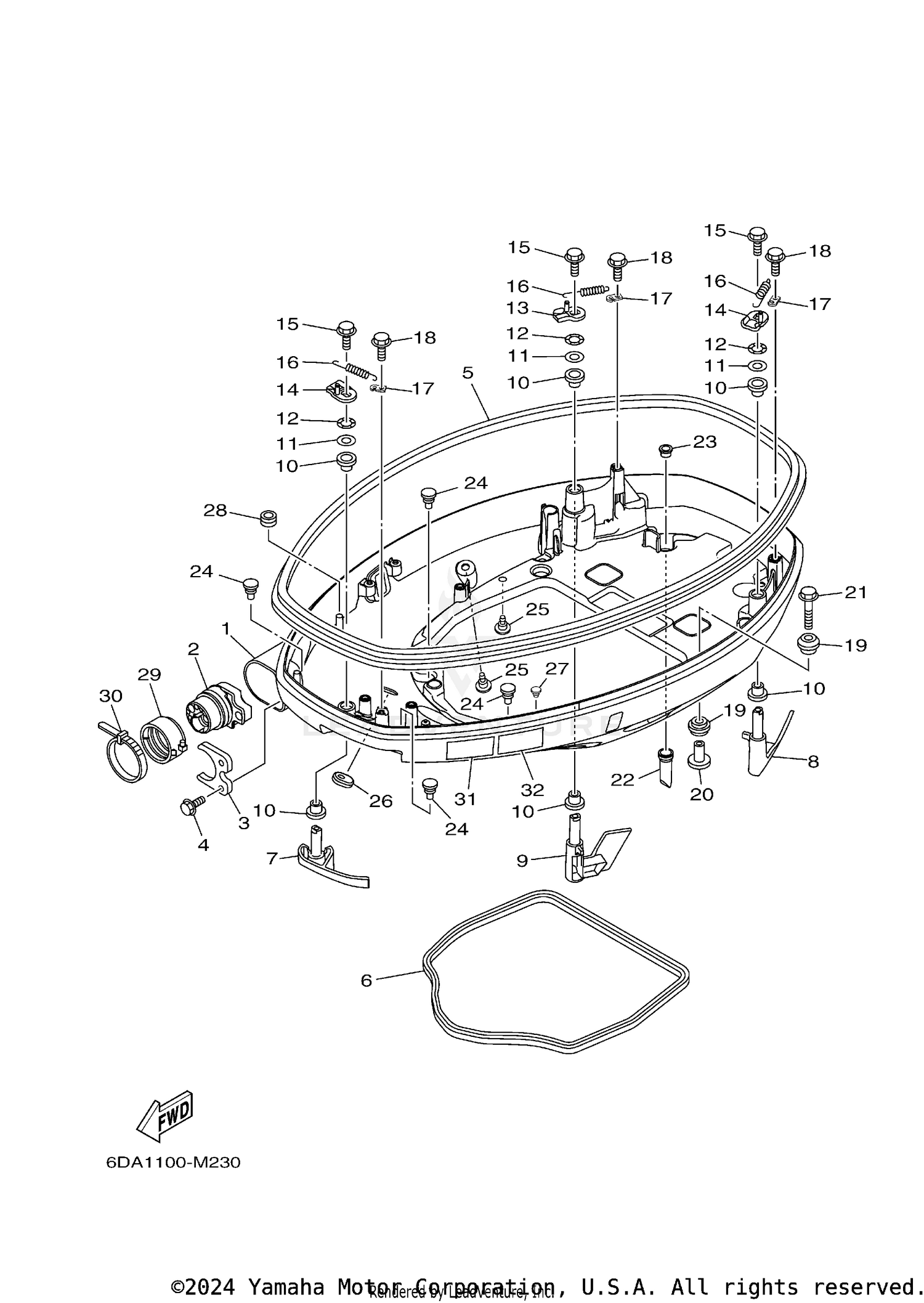 BOTTOM COWLING 1