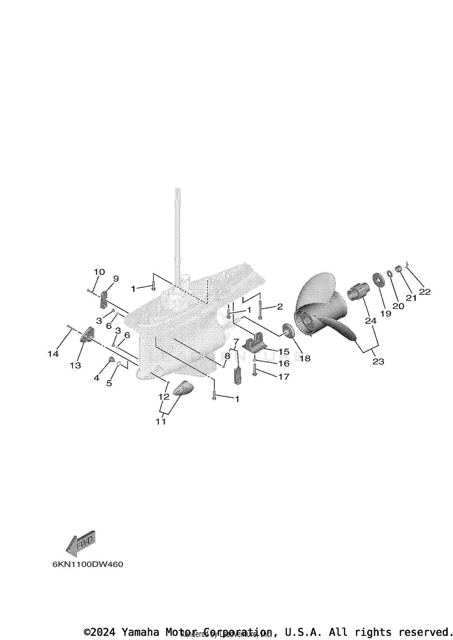 LOWER CASING DRIVE 3