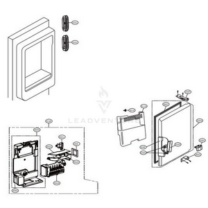LG LFXS32736D 36 Inch French Door Refrigerator with Smart Cooling