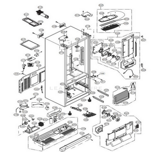 LFX25978SW Interactive Exploded View