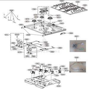 LSG4513BD Interactive Exploded View