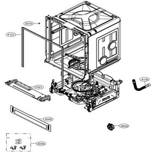 LDF5545BD Interactive Exploded View