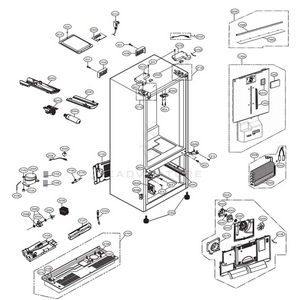 LFXS26596S Interactive Exploded View