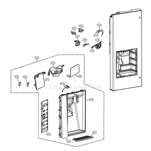 lg様 LG LNXC23726S 36 Inch Counter Depth 4-Door French Door