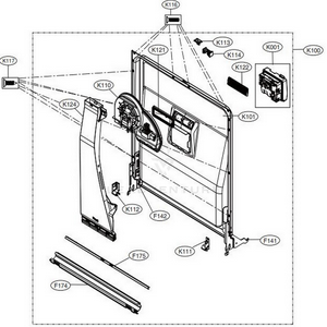 LDF5545BD Interactive Exploded View