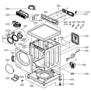WM3700HWA Interactive Exploded View