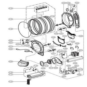 DLEX3885W Interactive Exploded View