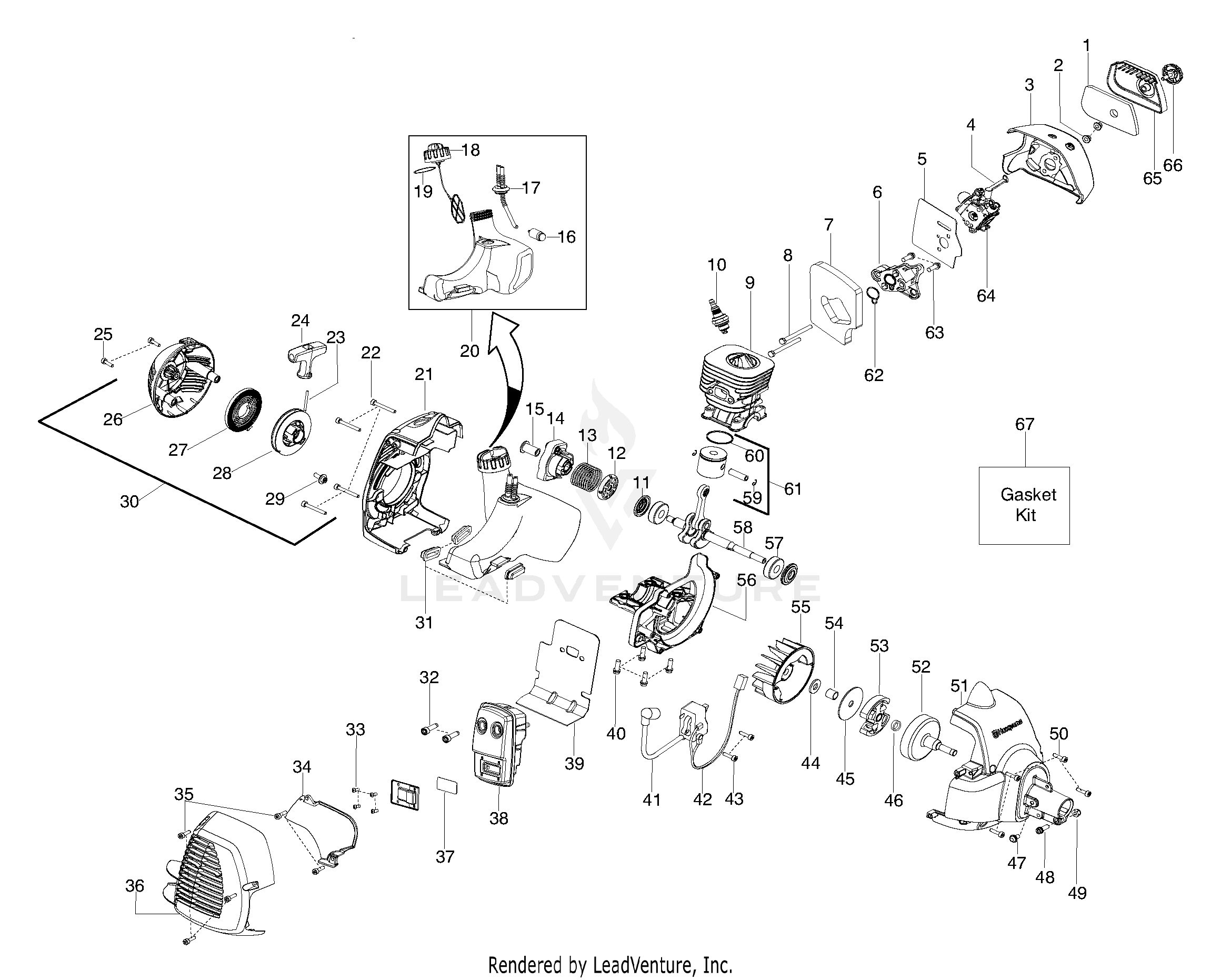 Husqvarna 125l deals carburetor